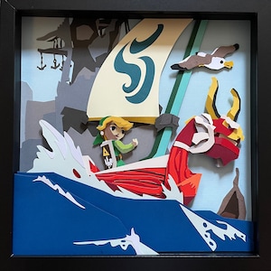 Wind Waker 12x12 Shadowbox