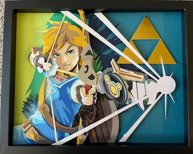 Breath of the Wild 11x14 Shadowbox