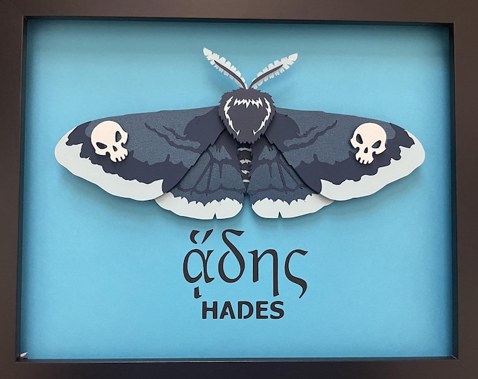 Hades Moth 8x10