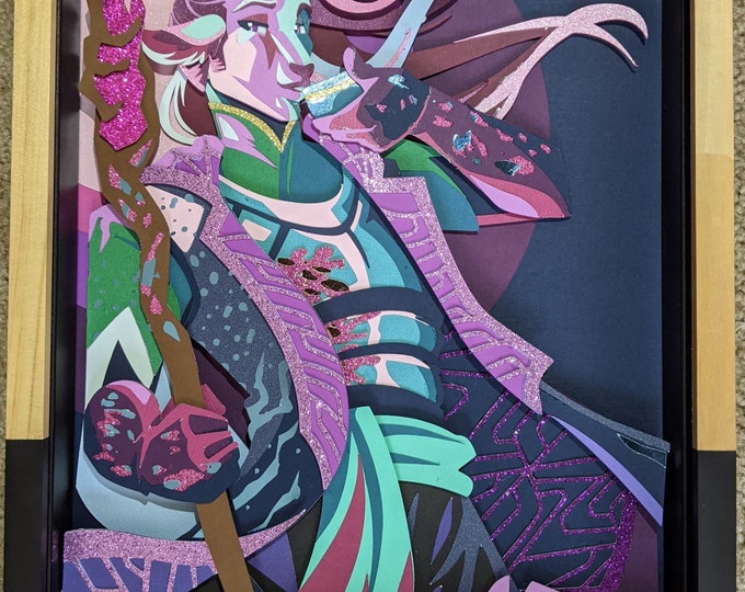 Caduceus Clay - Mighty Nein - 11x14 Shadow Box