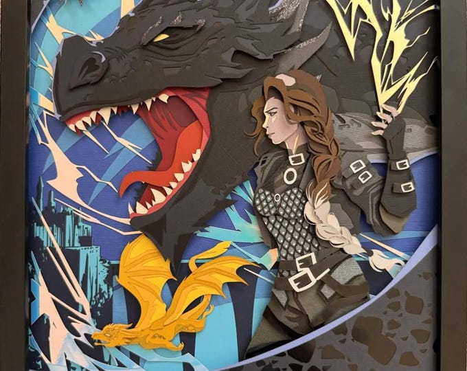 Fourth Wing - Violet Sorrengail 11x14