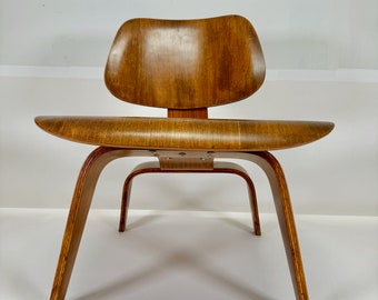 Early Eames LCW by Evans for Herman Miller in Walnut