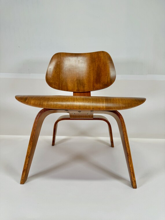 Herman Miller Evans LCW エボニー ヴィンテージイームズ Early Eames LCW by Evans for Herman Miller in Walnut - Etsy