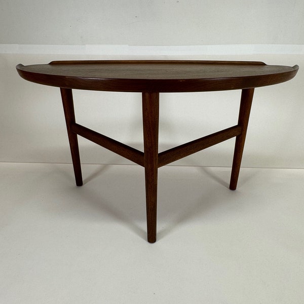Finn Juhl coffee / side table in walnut by Baker Furniture