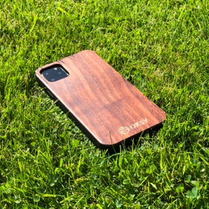 Walnut iPhone 11 Pro Max Wooden Case | iPhone 11 Pro Max Wood Case | Real Wood | Wood iPhone11 Pro Max Cover | Gift Idea | iPhone 11 Pro Max