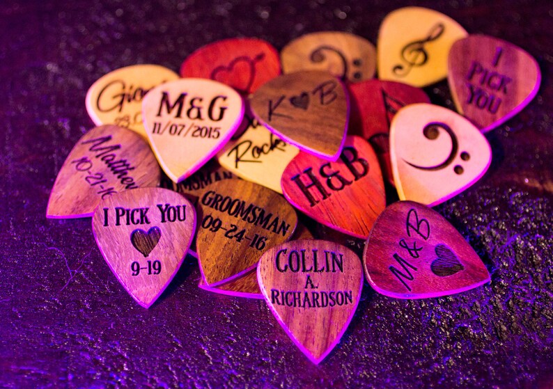 Free Shipping Personalized Guitar Picks Custom Guitar Pick Etsy Canada