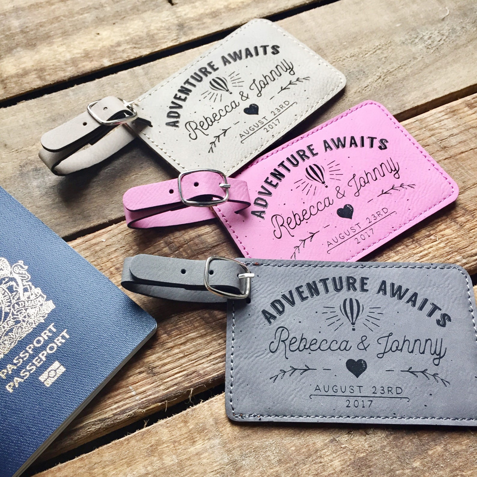 travel tag custom logo