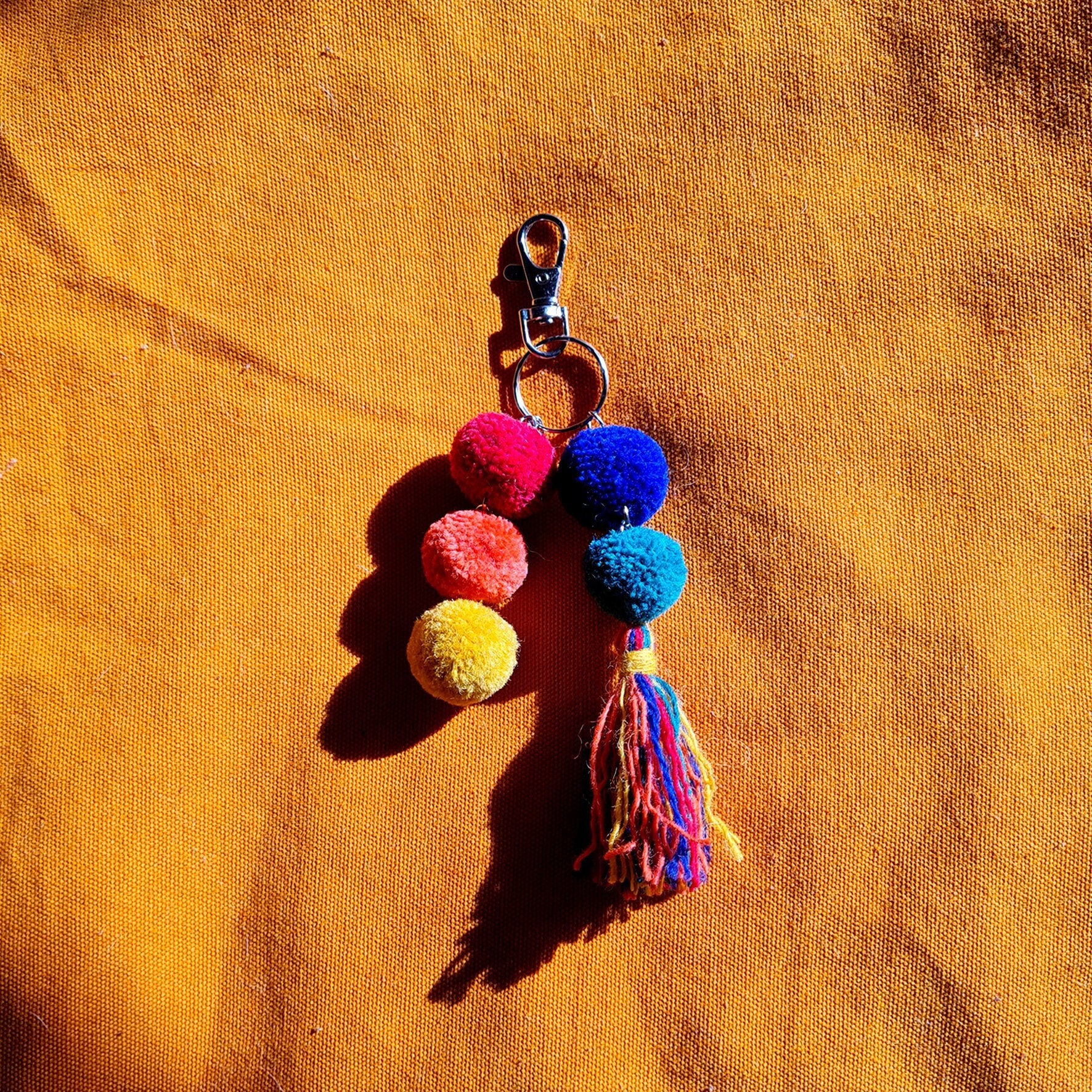 Pom-Pom Tassel Key Chain