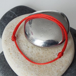 Slip knots KABBALAH bracelet RED Blue silver black or pink Satin cord Timeless lucky jewelry Fashion