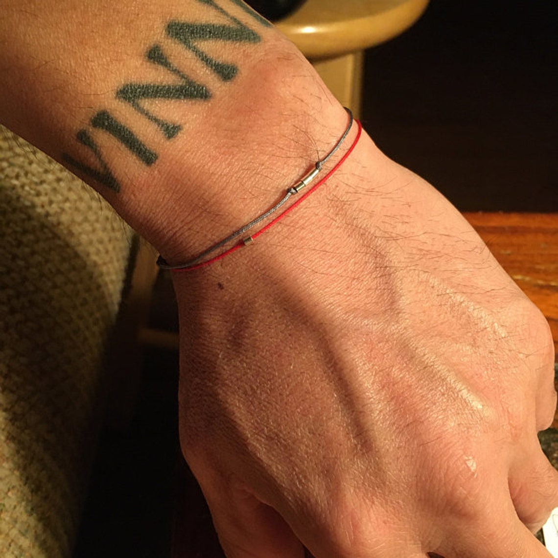 Bracelet Kabbalah Fil Rouge MYSTIC JEWELS - Porte-Bonheur Traditionnel - Protection Énergétique - Fait Main
