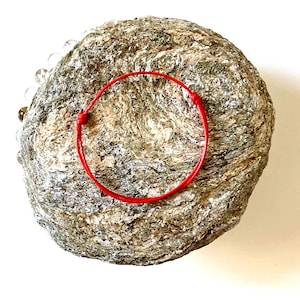Pulseira Cordão VERMELHO em ALGODÃO encerado joias KABBALE minimalista e amuleto da sorte ecológico