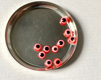 Against the evil eye RED DIY beads to make your own jewelry Sold in batches