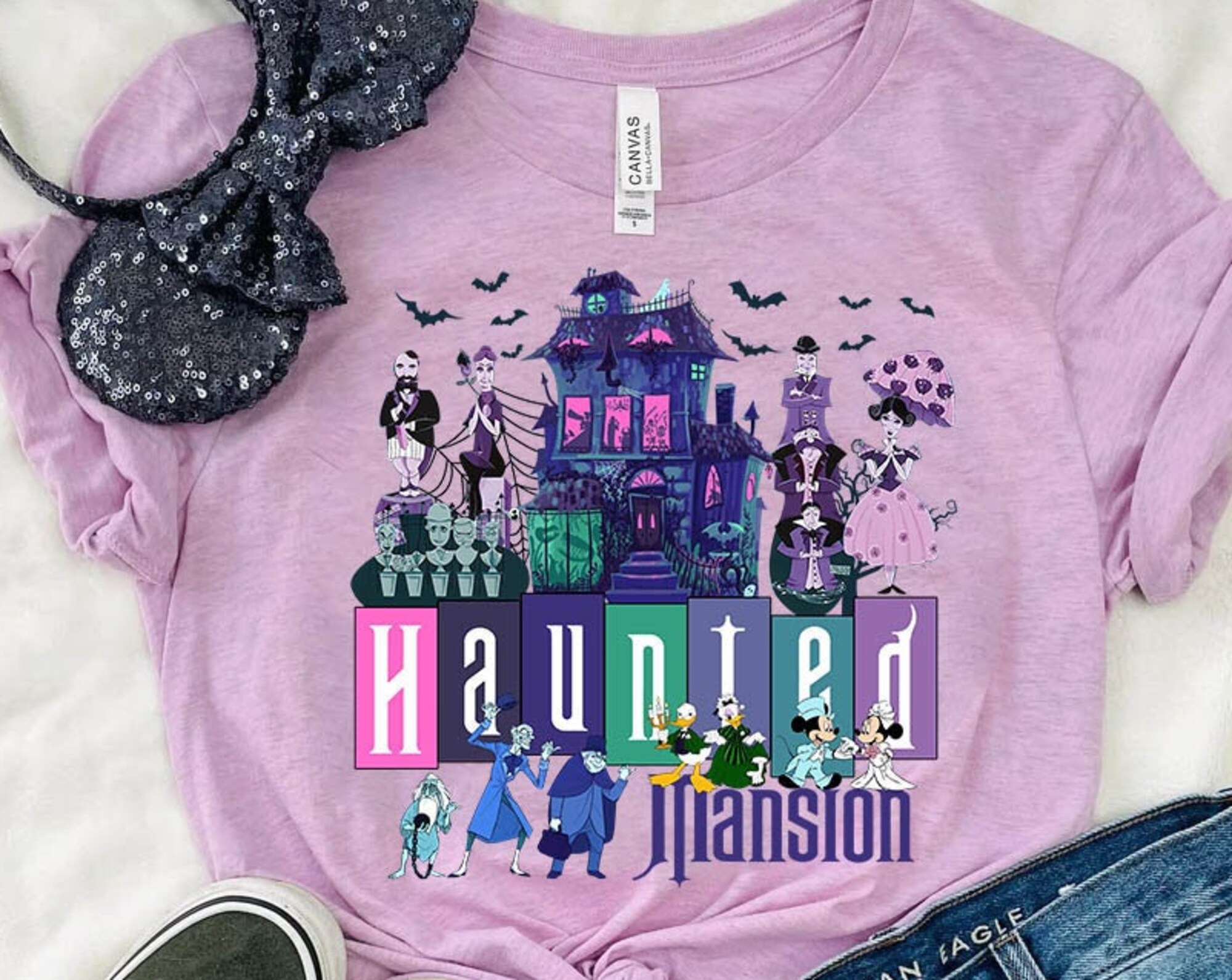 Haunted Mansion Shirt, Vintage The Haunted Mansion Shirt, Vintage Walt Disney World Shirt, Disney Retro Shirt, Welcome Foolish Mortals Shirt