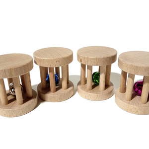 Lot de hochets Montessori, ensemble 7 jouets bébé image 8