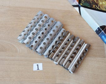 SALE... 10 KRULLEN Vintage/metalen haarstylingkrulspelden/Russische vintage haaraccessoires/Ussr