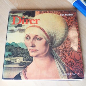ALBRECHT DURER_ART BOOK Vintage/ Reproduction Album, Albrecht Durer German Painter/ Yugoslavia