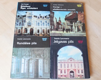 LATVIAN ARCHITECTURE Book Vintage/ Latvian Art and Architecture Books/ Latvian Vintage Book/ Latvia