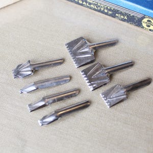 7 ポスターペン先 ヴィンテージ / 7 ペン先 インク用 / ロシア ヴィンテージ カリグラフィー用品 / ソ連