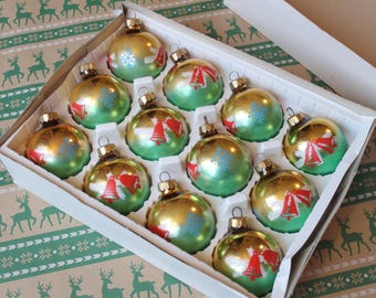 * vintage ornaments ❀ * ✴ * クリスマスセット (a) USA vintage】クリスマス オーナメント セット② – 雑貨屋ポッポ