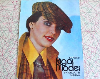 1978_RĪGAS MODES/ Fashion Magazine Rīgas Modes Autumn 1978/ Latvian Vintage Fashion Journal/ Latvia