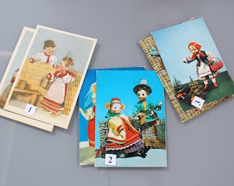 ヴィンテージ ソ連バッジ - タジク民族衣装 (「民族衣装」シリーズより