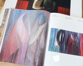 LATVJU TEKSTILMĀKSLA_Book Vintage/ Latvian Textile Art Book, Reproduction Album/ Vintage Art Book/ Latvia