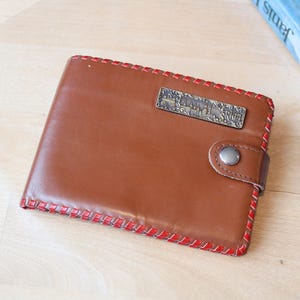 Leder Geldbörse / Portemonnaie / Portemonnaie / Geldbörse / Portemonnaie aus Leder / Lettland