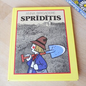 Livre SPRĪDĪTIS / Spriditis_ Livre illustré, Conte de fées en 7 actes par Anna Brigadere / Conte de fées letton / Lettonie