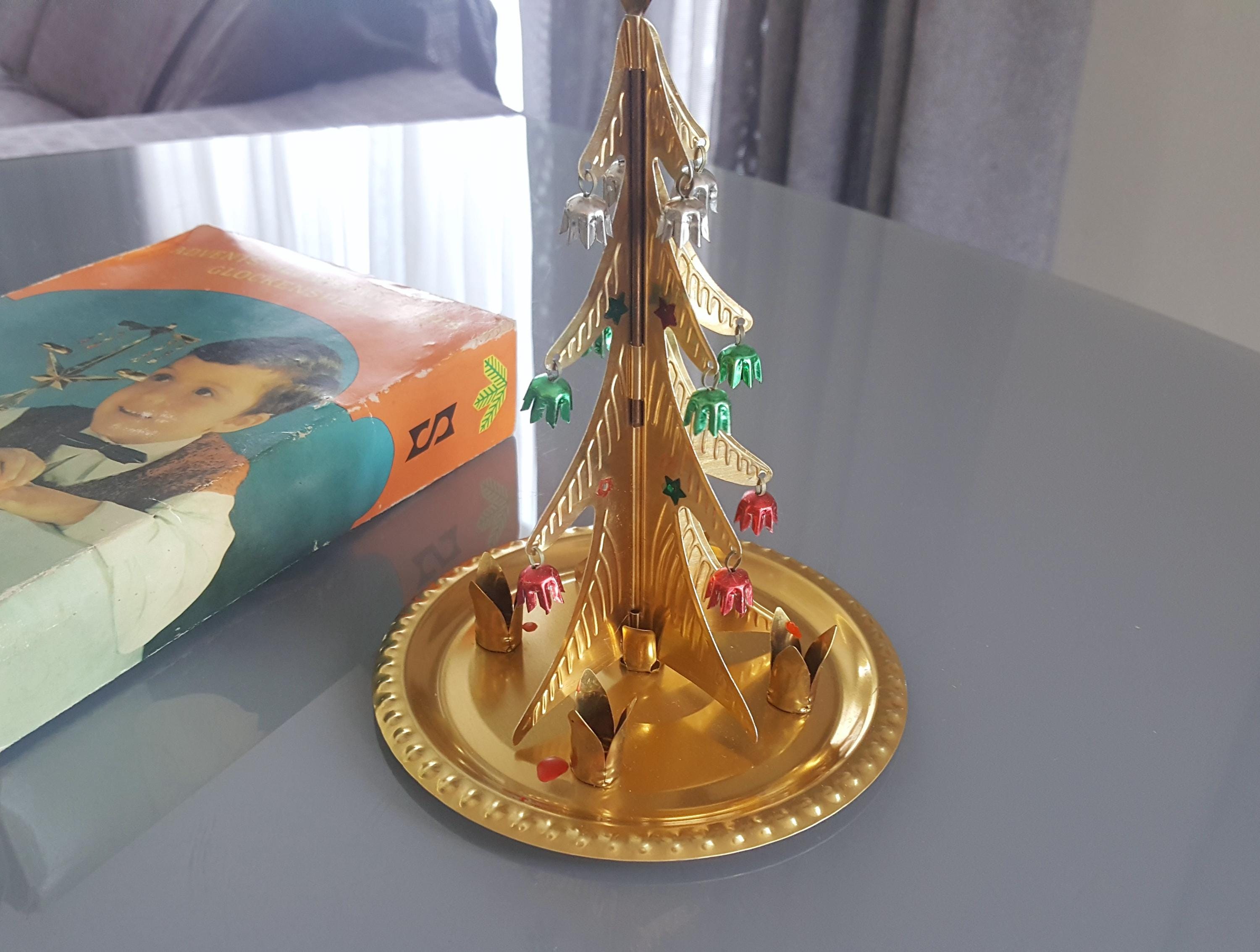 CHRISTMAS CHIMES Vintage/ Advents Glockenspiel in Box/ Vintage