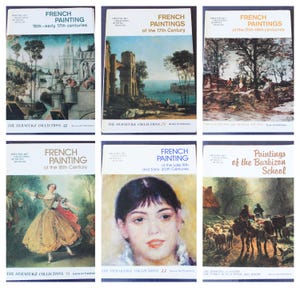 CARTES D'ART FRANÇAIS A5 vintage/Jeu de cartes d'art, art français des XVe - XXe siècles, taille A5/ Cartes d'art vintage russes/URSS