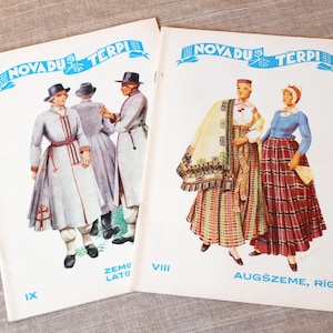 Latvian National Costume - Etsy