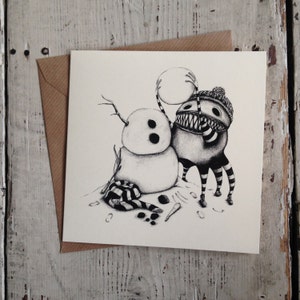 Illustrations originales de cartes de Noël