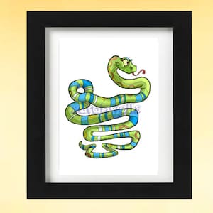 Snake Art Print