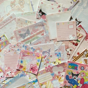 Sanrio and Friends Schreibwaren Grab Bag | Nostalgie Kawaii ästhetik Journal Set | Rilakkuma San-X Japanische Cartoons