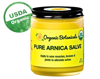 Pure Arnica Salve, Organic 8 oz