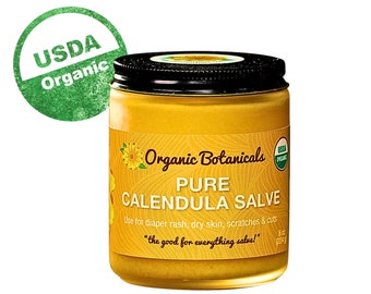 Pure Calendula Salve, Organic, 8 oz