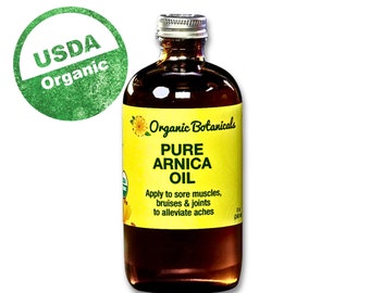 Pure Arnica Infused Oil, Organic, 8 oz