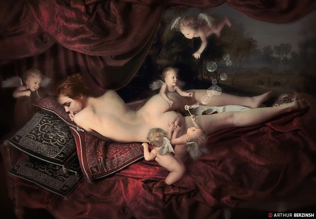 Cherub fart bubble