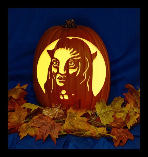 Items similar to Avatar Hand Carved on a Foam Pumpkin Plug in light with Switch included. on