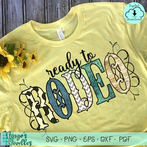 Ready to Rodeo SVG PNG
