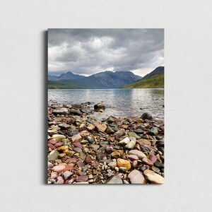 Glacier National Park, MONTANA #4397 | Picture, Photograph, Digital, Scenery, Home, Office, Decor, Nature, Landscape, Mountain, Lake