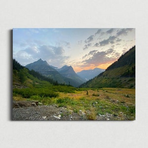 Glacier National Park, MONTANA #4125 | Picture, Photograph, Digital Download, Scenic, Home, Office, Decor, Nature, Landscape, Mountain