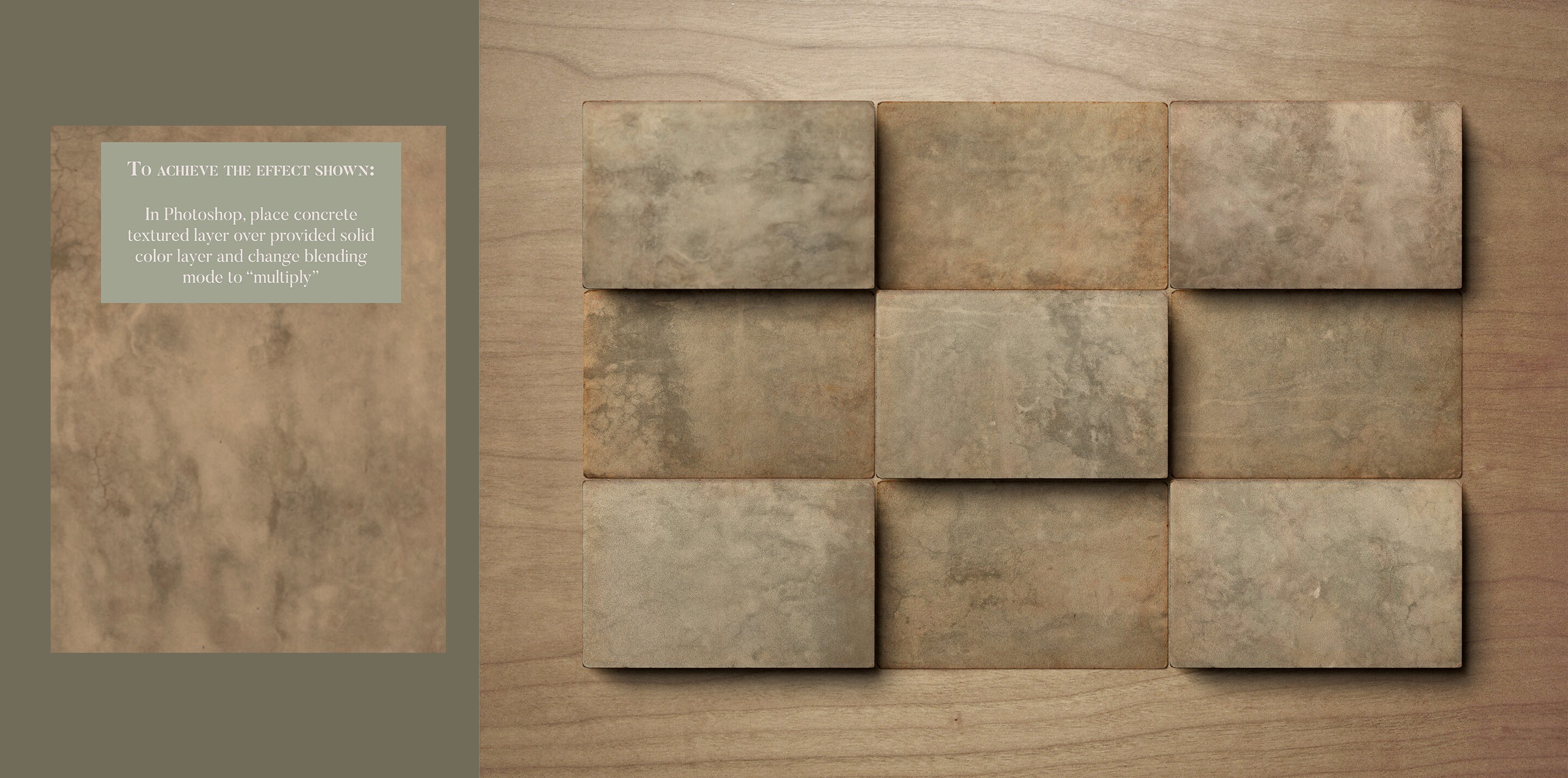 Concrete Textures Bundle 0001 | Digital Paper, Neutral, Collage ...