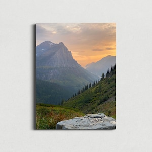 Glacier National Park, MONTANA #4110 | Picture, Photograph, Digital Download, Scenery, Home, Office, Decor, Nature, Landscape, Mountains