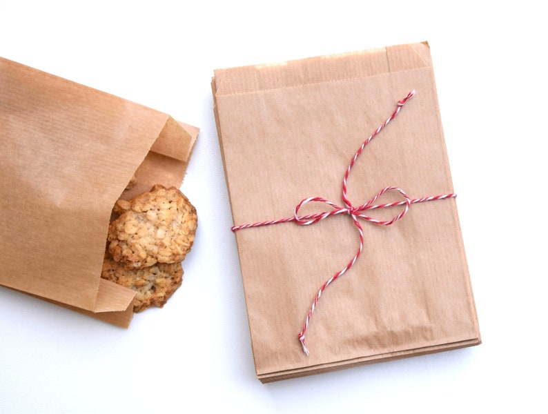 Brown Glassine Bags 50/100 Kraft Food Safe Bag Candy Bags Etsy