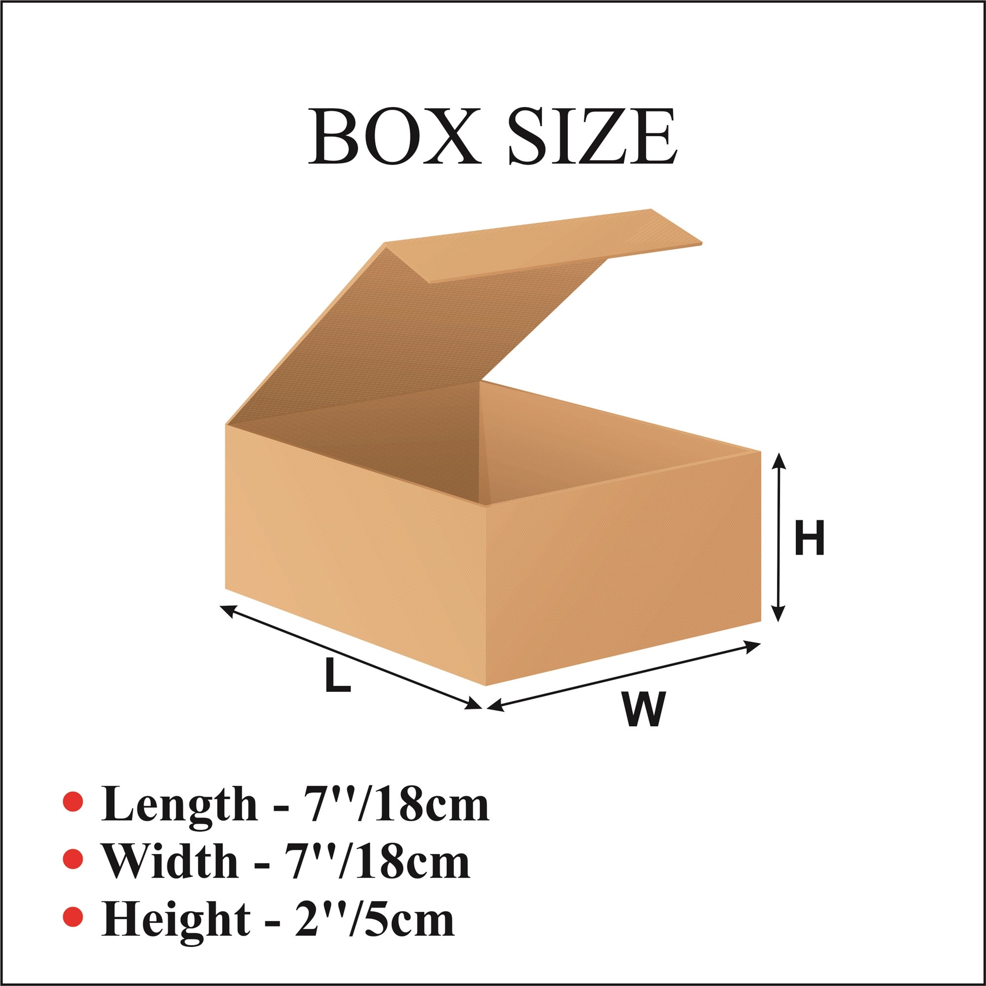 Square shipping boxes Cardboard Box Packaging boxes for small Etsy