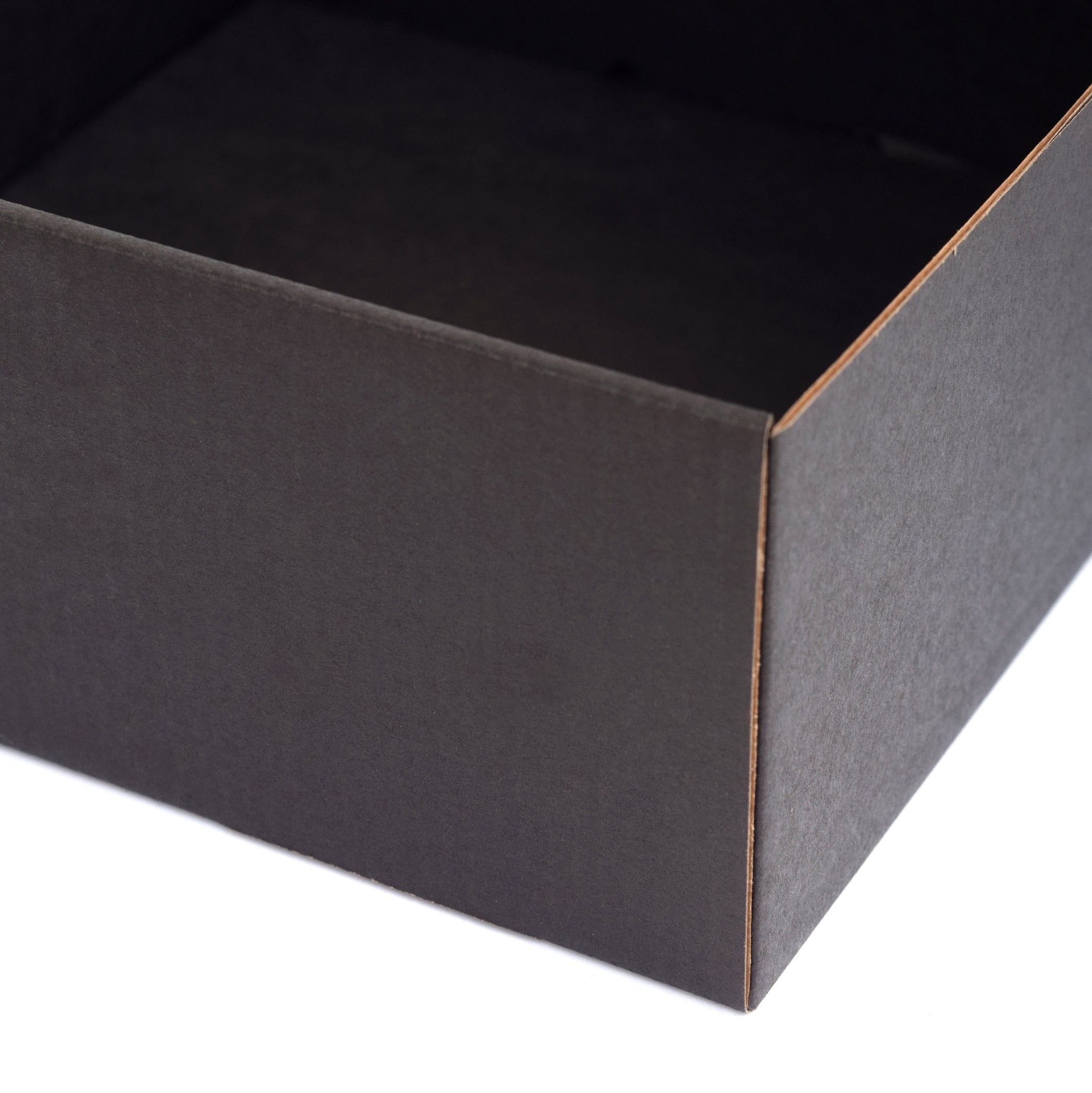 Black Corrugated Boxes With PVC Window Different Sizes Wedding Etsy