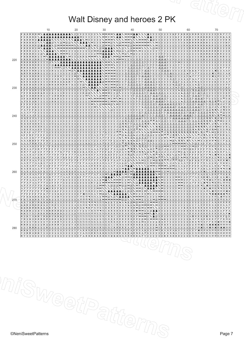 Héroes 2 compatible con Pattern Keeper DIY punto de cruz Mickey patrón de punto de cruz Decoración de habitación infantil Héroe de cuento punto de cruz Bordado imagen 5