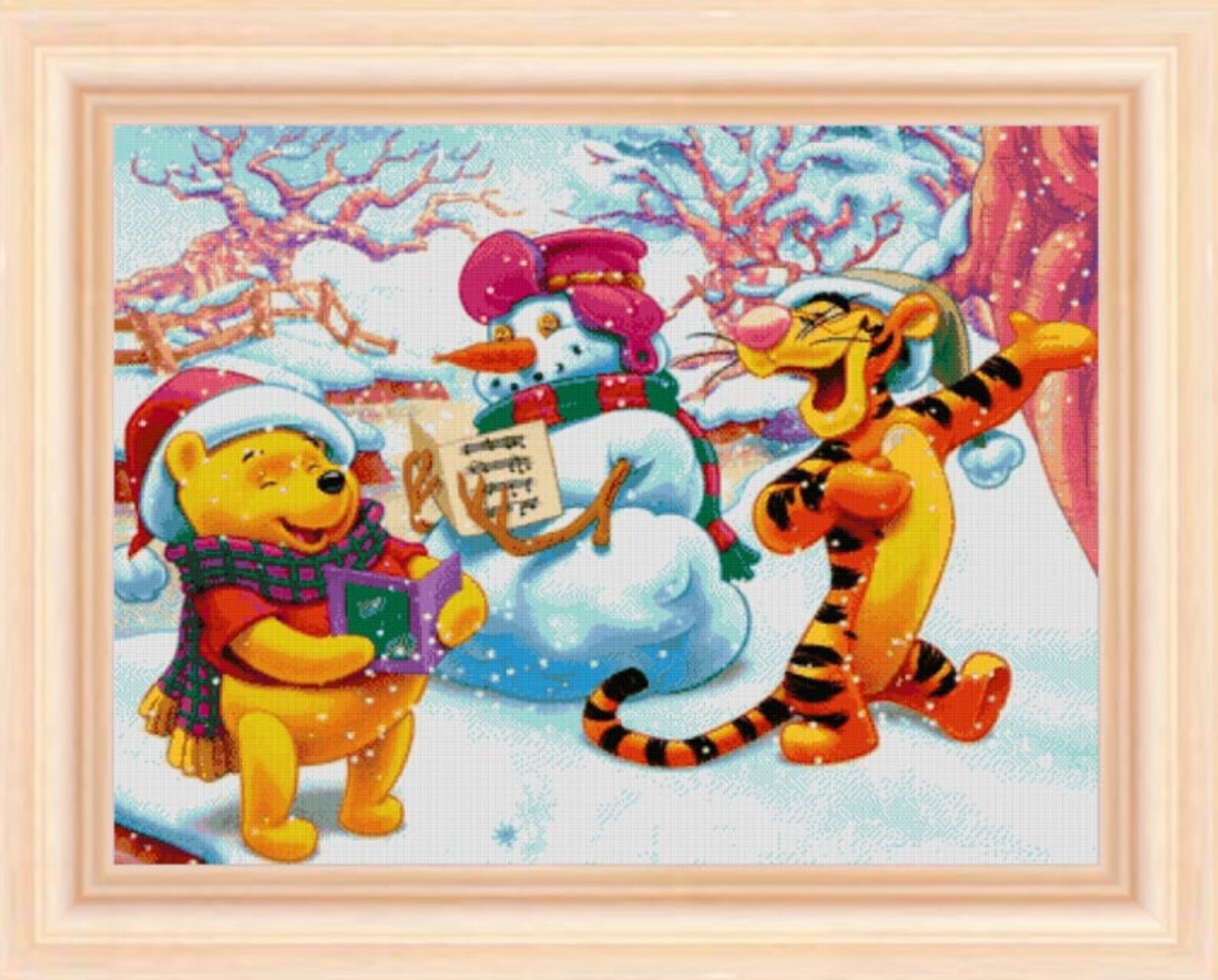 Winnie the Pooh 33 Cross Stitch Pattern DIY Pooh Kids Room Etsy