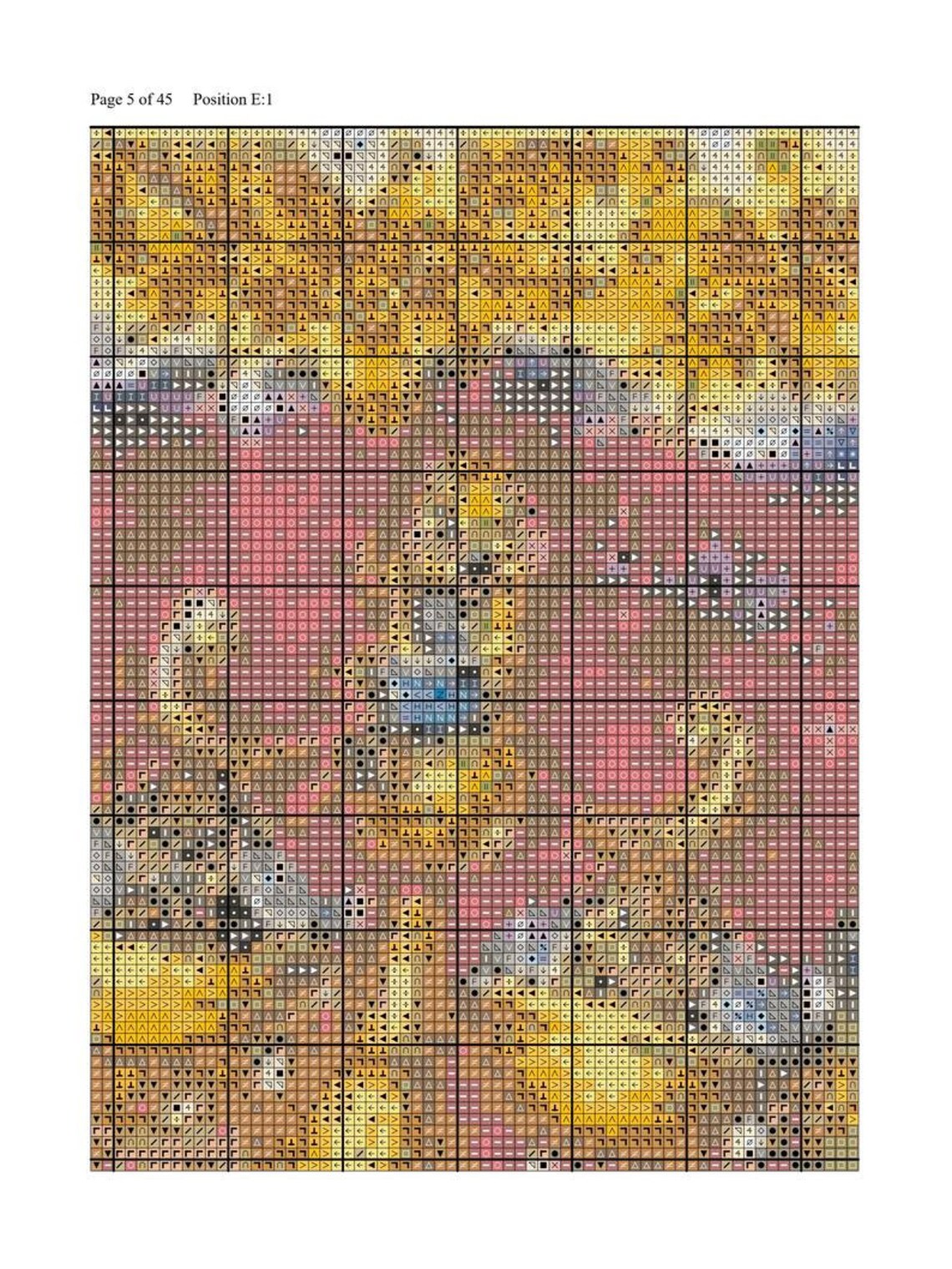 Zodiac Signs Cross Stitch Pattern Kids Room Decoration DIY Etsy